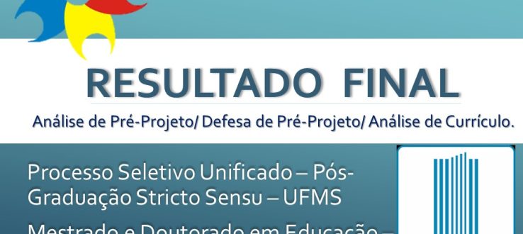 Resultado Preliminar da Análise de Pré-Projeto/Defesa de Pré-Projeto/Análise de Currículo – Processo Seletivo Unificado 2025/1 – Mestrado e Doutorado