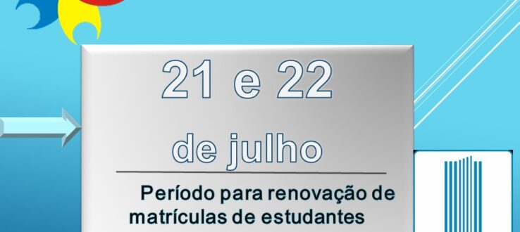 (Português do Brasil) Período para renovação de matrículas de estudantes regulares.