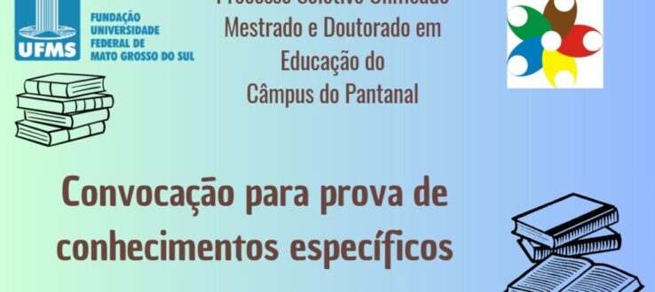 Orientações para realização da Prova de Conhecimentos Específicos – Processo Seletivo de Pós-Graduação Stricto Sensu 2027/1